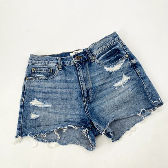 Pistola distressed denim shorts - Picture 2 of 4